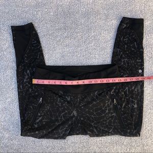 LULULEMON RUN INSPIRE CROP LUXTREME MESH SIZE 8